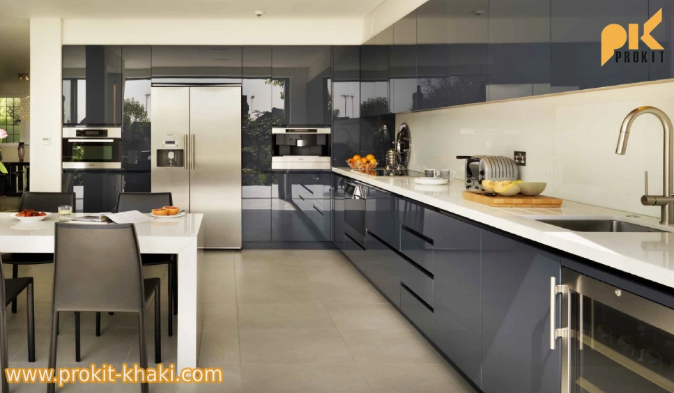 بهترین ترکیب رنگ کابینت های گلاس