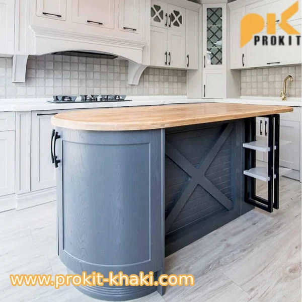 طراحی کابینت رنگی