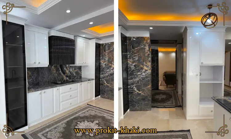 کابینت انزو سفید