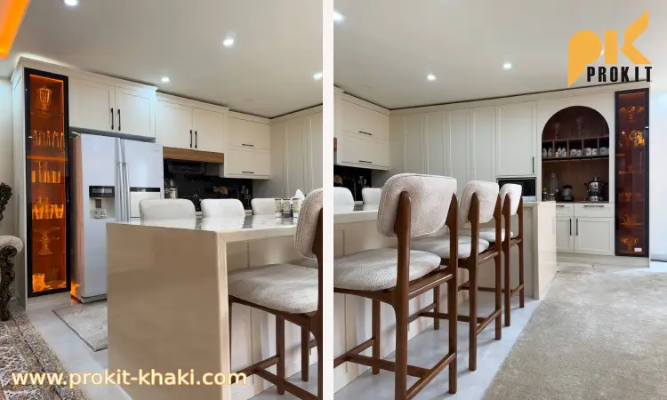 نصب کابینت نئوکلاسیک
