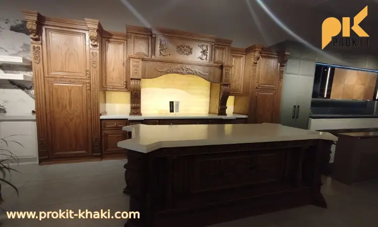قیمت کابینت تمام چوب