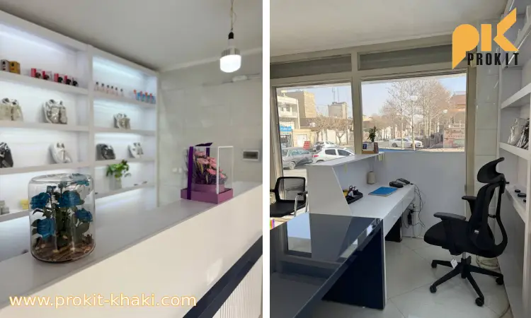 دکور مغازه خشکشویی